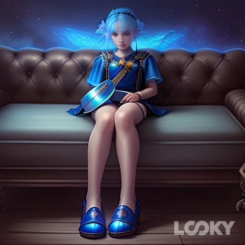 Анита в LOOKY. #Фэнтези,#LOOKY_нейронка. #Фэнтези #LOOKY_нейр...