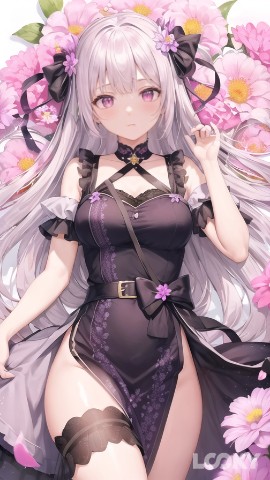 Raunchyrabbit в LOOKY. #LOOKY_нейронка. 🩷🌷🖤🌷🩷🤍🪽🖤🤍🪽...