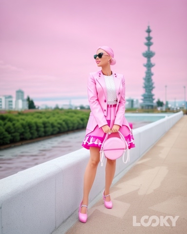 stylist_alevtina в LOOKY. #Барби,#LOOKY_нейронка. #Барби #LOOKY_нейрон...