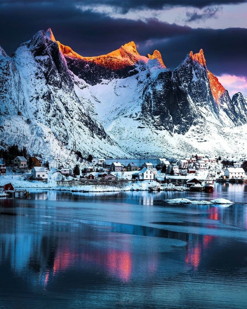 Wonderful World в LOOKY — Лофотенские острова, Норвегия #мир #эстетика #LOOKY_контент 