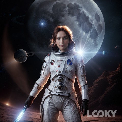 The Amil в LOOKY. #Космонавт,#looky_нейронка,#theamil. #Космонавт #looky_не...