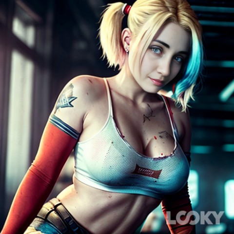 ValeryManar в LOOKY. #Харли_Квин,#LOOKY_нейронка#valerymanar. #Харли_Квин #LOOKY_н...