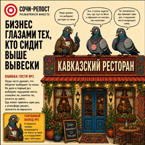 Сочи-Репост в LOOKY. . Еда приводит один ра...