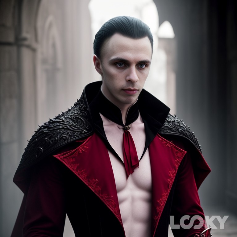 JonnyMan in LOOKY. #Хэллоуин_вампир,#LOOKY_нейронка. #Хэллоуин_вампир #LO...