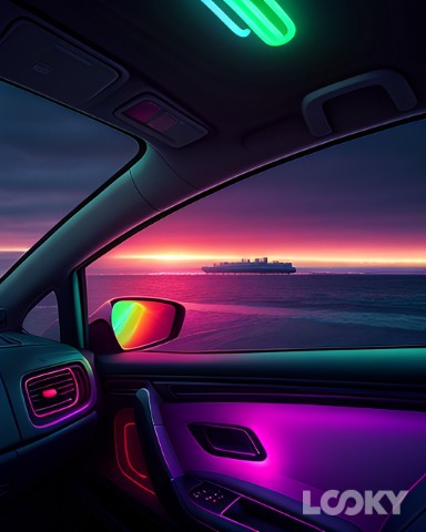 Denis980062 в LOOKY. #Неон,#LOOKY_нейронка,#cyberpunk,#neon,#fantasy,#space,#proceed. #Неон #LOOKY_нейронк...