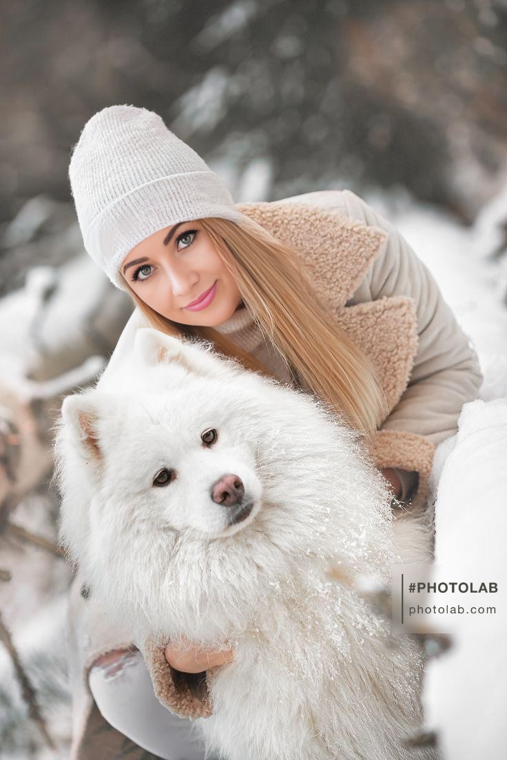 Катейка Мур в LOOKY — #самоед #белыйпушистый