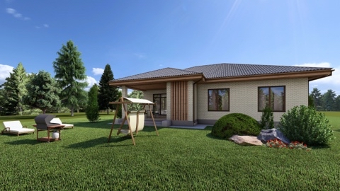 проекты домов 7 996 404-49-37 в LOOKY. . 🏡 Проект одноэтажно...