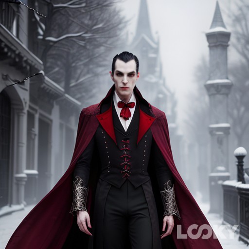 Владислав в LOOKY — #Хэллоуин_вампир #LOOKY_нейронка