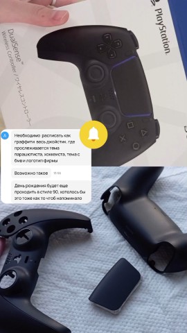 Дарья Курлова в LOOKY. #кастом,#xbox,#кастомгеймпада,#ручнаяроспись,#подарок,#деньрождения,#playstation,#dualsense. Вот такой подарочек ...