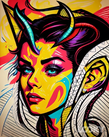 misha в LOOKY. #Pop_art,#LOOKY_нейронка. #Pop_art #LOOKY_нейр...