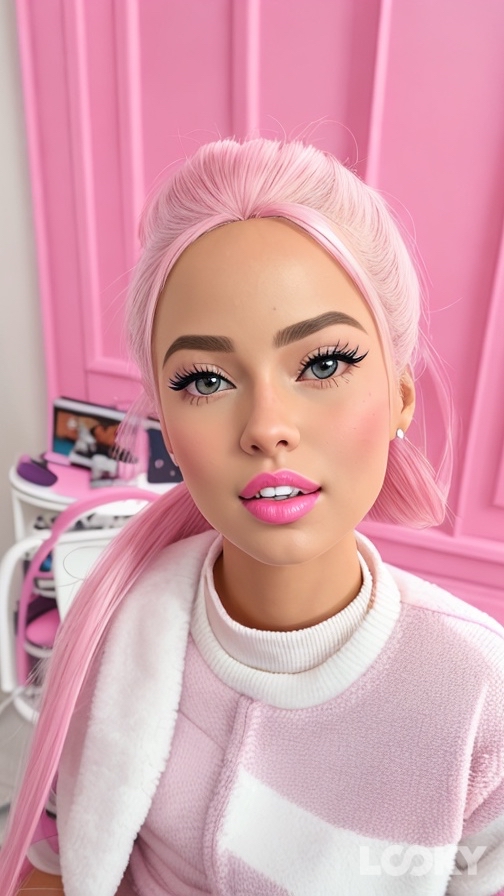 #Barbie #LOOKY_нейронка