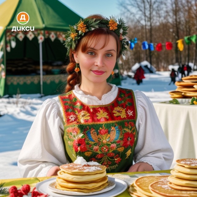  в LOOKY — #Масленица #LOOKY_нейронка