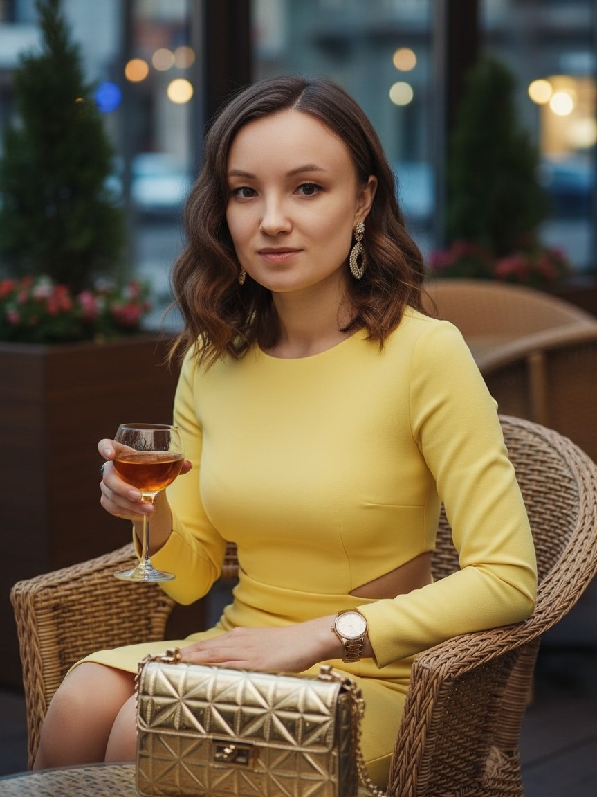 Марина Гарифуллина в LOOKY — Маленький праздник в каждом глотке — вечер, который искрит т