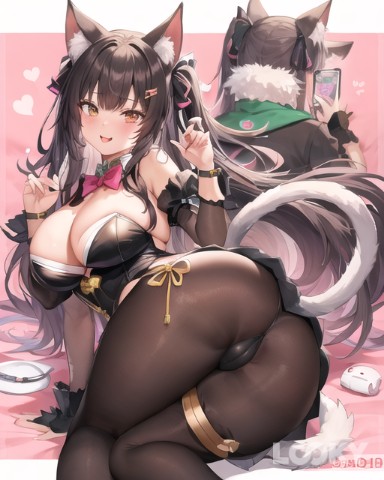 Kitsune-Chan l The maidenssee в LOOKY. #Аниме,#Аниме_Неон,#LOOKY_нейронка. #Аниме #Аниме_Неон #...
