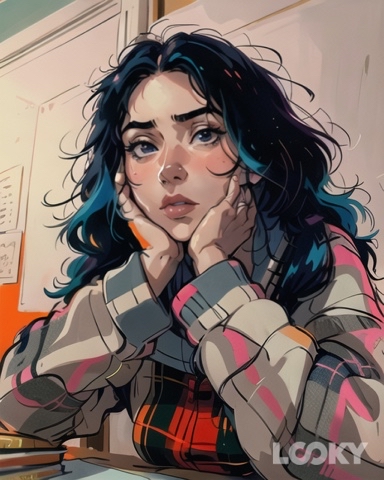 Mari Undead в LOOKY. #Аниме_Лукси,#LOOKY_нейронка,#animegirl. Tired ~
.
#Аниме_Лук...