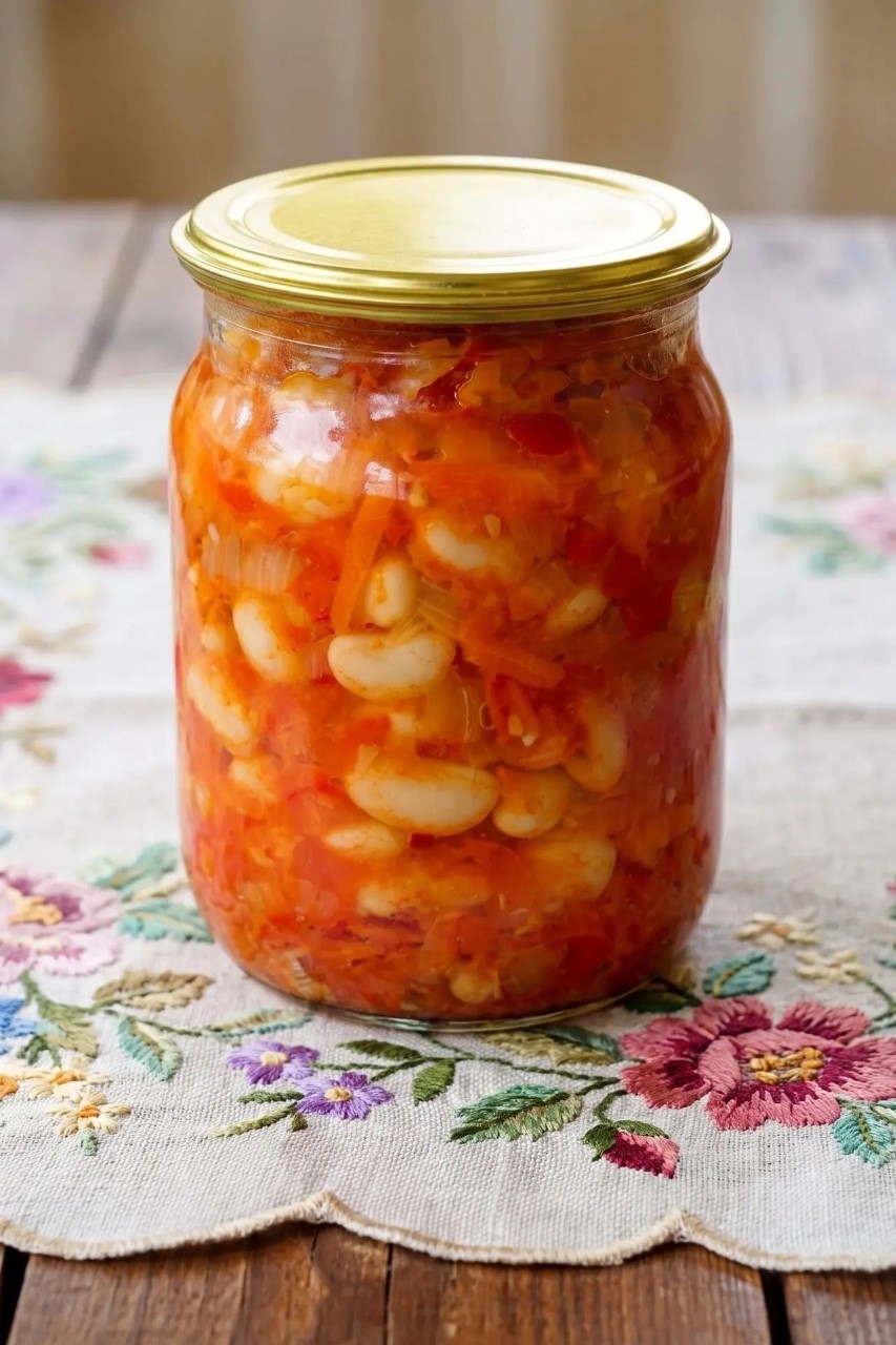 mulenokolesiasergeevna в LOOKY — Баночки с фасолью у нас редко доживают до весны. Я подаю её 