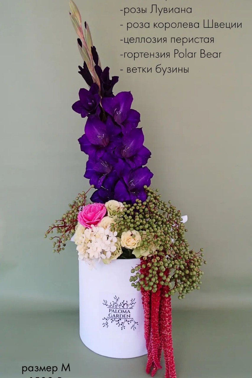 💐 НЕВЕРОЯТНЫЙ гладиолус был замечен в нашем саду⚡️
💐 Цвет настолько нереальный, что удержаться было невозможно!
💐 Размер М - 1500 руб. 
💐 Paloma Garden - свежесть бывает только одна!
#palomagarden #цветыизсада #доставкацветов #Армянск
