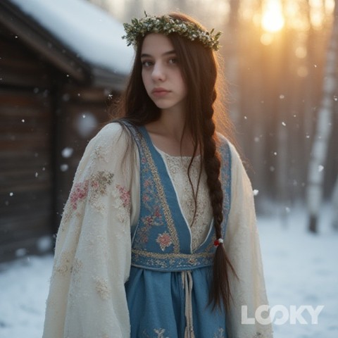 Looky_178516111378671 в LOOKY. #Русская_зима,#LOOKY_нейронка. #Русская_зима #LOOKY...
