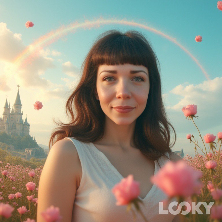 Серебряный Котик в LOOKY. #14_февраля,#8_марта_в_LOOKY,#В_стране_чудес,#LOOKY_нейронка. #14_февраля #8_марта...