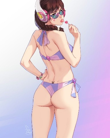 hentai в LOOKY. #overwatch,#dva,#видеоигры,#арт. [#blizzard](blizzard...