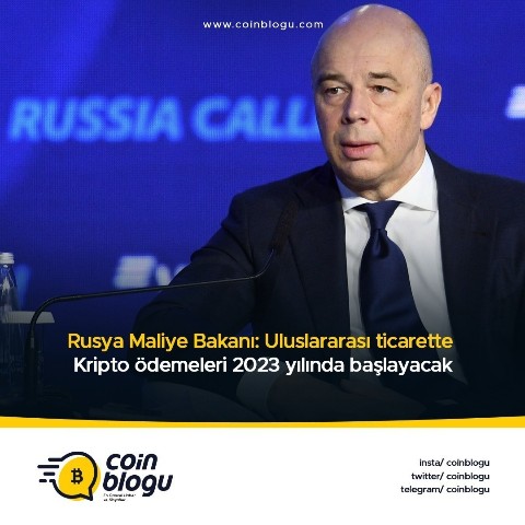 CoinBlogu в LOOKY. #Rusya,#Kripto,#2023. #Rusya Maliye Bakanı...