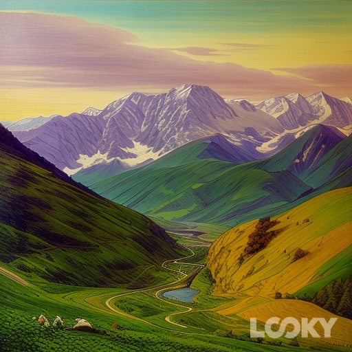 #Да_Винчи #Ван_Гог #Дали #LOOKY_нейронка [#горы](горы) [#горныйпейзаж](горныйпейзаж) [#вгорах](вгорах) [#нейросетьрисует](нейросетьрисует) [#нейро](нейро) 