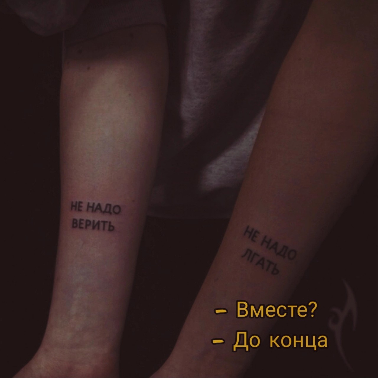 Кайфуй в LOOKY — Цитата 

#белый#футболка#цитата#тату#татуировка#руки#предпле