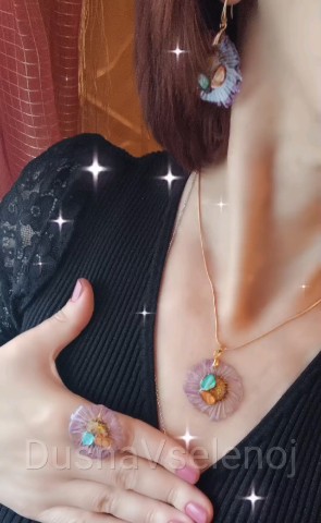 DushaVselenoj в LOOKY. . Украшения с астрой к...