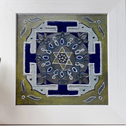 natalialenser в LOOKY. #yantra@nataliy_artist,#янтралуны,#янтравасту,#картинавподарок,#картинакупить,#янтрадлямедитации,#луна. ЯНТРА ЛУНЫ 
(15х15, ...