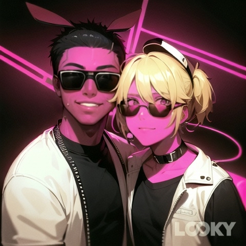 The Wornguts в LOOKY. #fun,#girl. [#neon](neon) [#art]...