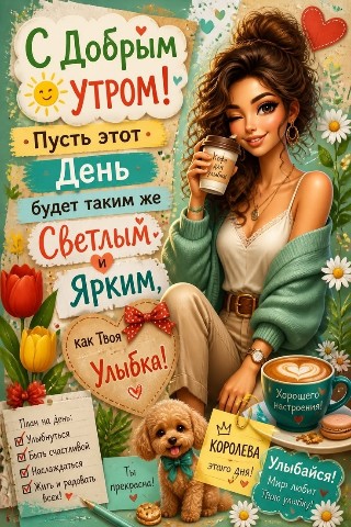 НейроМарина в LOOKY. . С добрым утром!
[#до...