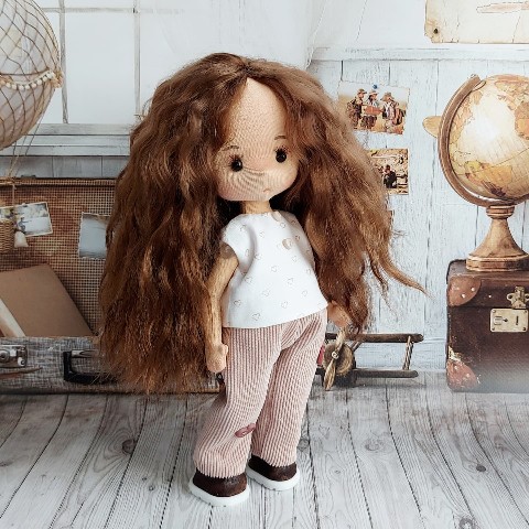 interior_dolls_bn в LOOKY. #география,#Москва,#путешествия,#глобус,#поездка,#чемодан,#ручнаяработа,#кукла,#куколка,#кукланазаказ. А вы любите путешест...