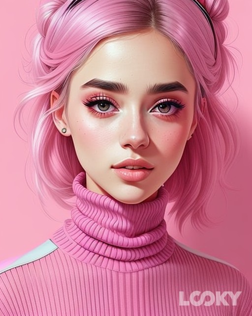 Asteria in LOOKY. #Пинки,#LOOKY_нейронка. #Пинки #LOOKY_нейрон...