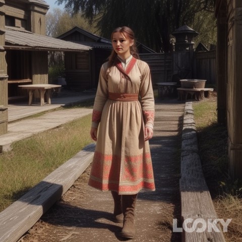 mary_and_prizrak в LOOKY. #Боярыня,#LOOKY_нейронка. #Боярыня #LOOKY_нейр...