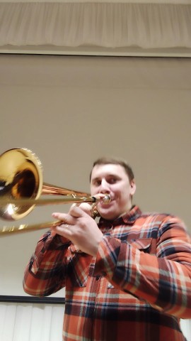 Дьяченко Пётр в LOOKY. #Кириши,#мойдень,#music,#trombone,#cover. THE IMPERIAL MARCH (...