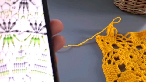 вязание крючком в LOOKY. #вязаниекрючком. Как связать сложный ...