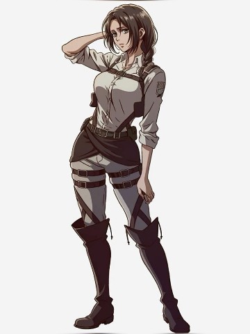 Maria Eisner в LOOKY. . [#attackontitan ](at...