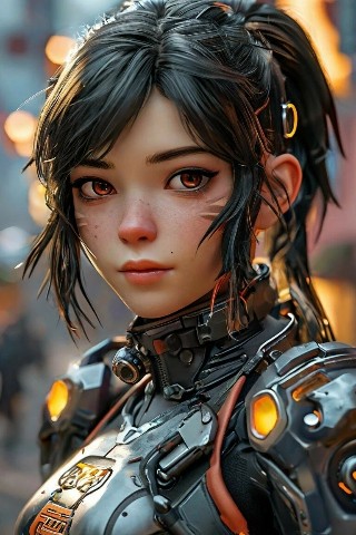 AiD - _- в LOOKY. #neural_network,#cyberpunk,#girl. #neural_network #cyb...