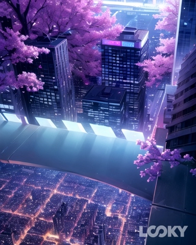 Bulka_S_Yadom в LOOKY. #Аниме_Неон,#LOOKY_нейронка,#City,#Anime. #Аниме_Неон #LOOKY_н...