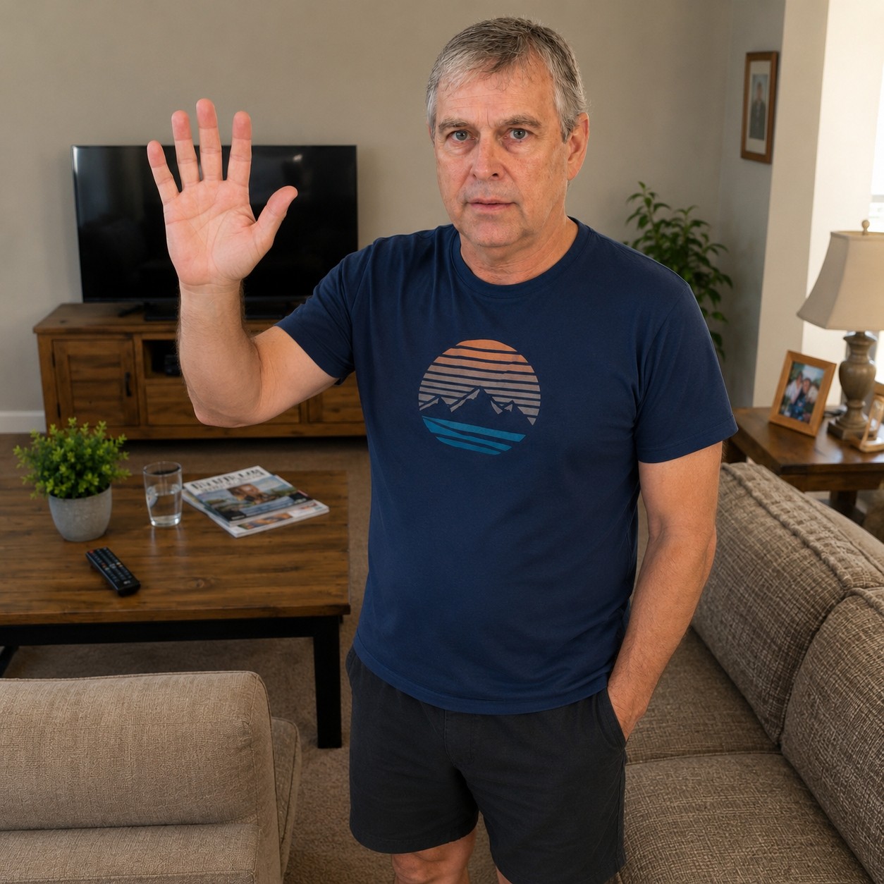 Prince Andrew в LOOKY — At home