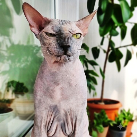 eva_sphynx_cat в LOOKY. #ева,#сфинкс,#sphynx,#донскойсфинкс,#кошка,#котики,#котэ,#лысая,#evasphynxcat,#мыизкотограмаlooky,#looky_official,#looky,#LOOKY_контент,#looky_you,#you. Всем отличного дня! ...