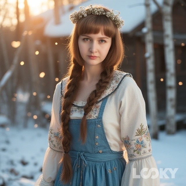 #Русская_зима #LOOKY_нейронка