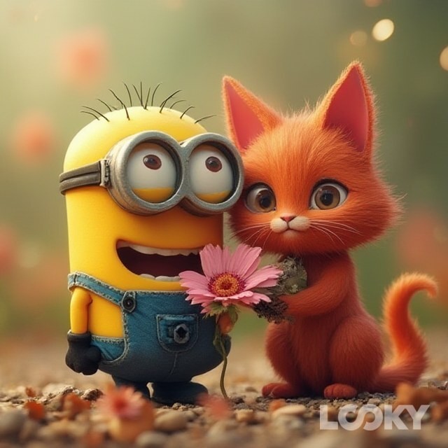 #Свой_аватар #LOOKY_нейронка 
С 8 марта прошедшым девушки и мадам
