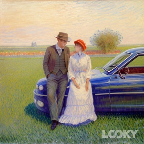 Что-то на языке искусства в LOOKY. #Monet,#LOOKY_нейронка. #Monet #LOOKY_нейрон...