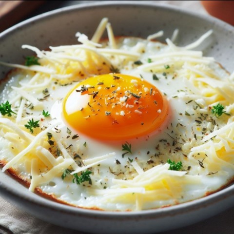 Жизнь еда  рецепты счастья в LOOKY. . Яичница с сыром и зе...