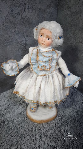 gavrucha_spb в LOOKY. #kozhukhova,#kozhukhova_игрушка_из_ваты,#игрушкаизваты,#ватнаяигрушка,#интерьернаяигрушка. МАЛЕНЬКАЯ МАРИ  | ИГ...