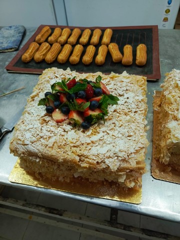 ST_desert_cake в LOOKY. . Наполеон с заварным ...