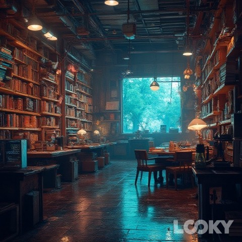 Boltovanin в LOOKY. . Библиотека в стиле к...