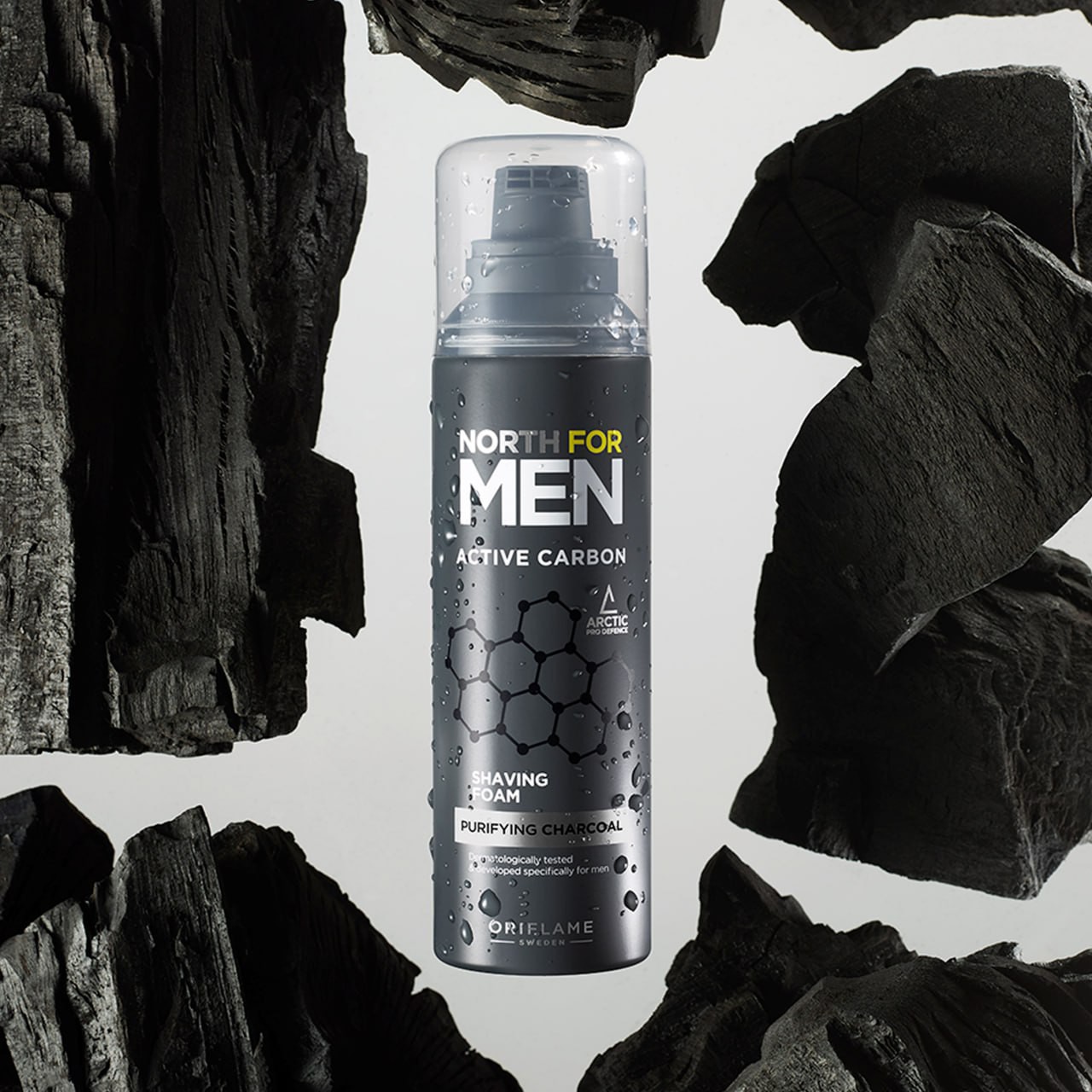 Пена для бритья North for Men Active Carbon

Позвольте древесному углю сделать всю грязную работу! Насыщенная кремовая пена для бритья с активированным углем удаляет грязь и жир, оставляя кожу чистой, и готовой к комфортному бритью. 

➤ В составе:

● Формула Arctic Pro Defence защищает от свободных радикалов и обеспечивает антиоксидантное воздействие;
● Технология Glide уменьшает сопротивление и трение во время бритья.

➤ Код продукта: 44574

#NorthforMen