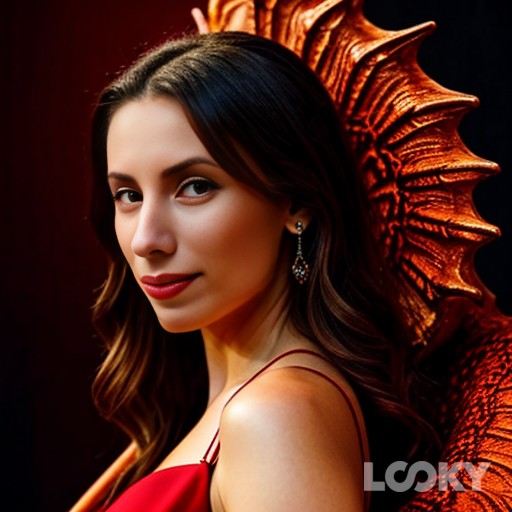 Serafima в LOOKY — #Красный_дракон #LOOKY_нейронка
